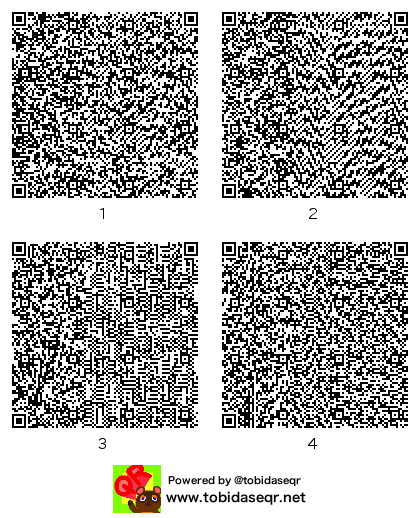 とびだせどうぶつの森 マイデザイン QRコード「【DE】デイジーPK」