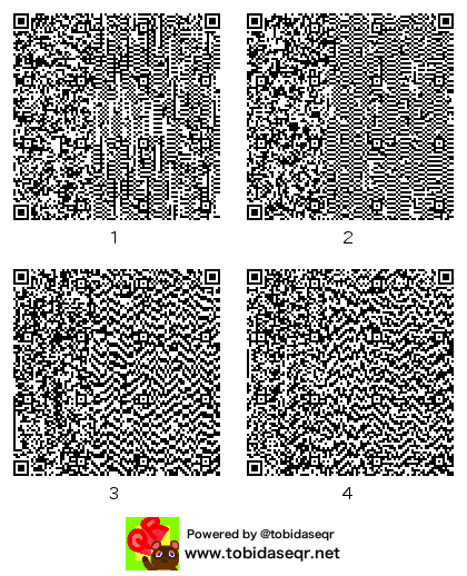 とびだせどうぶつの森 マイデザイン QRコード「おくにさん」