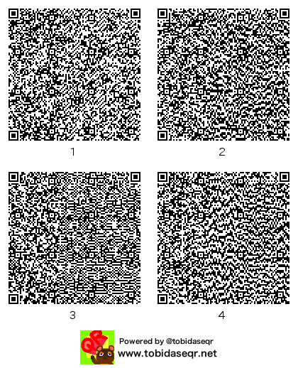 とびだせどうぶつの森 マイデザイン QRコード「天月-あまつき-」