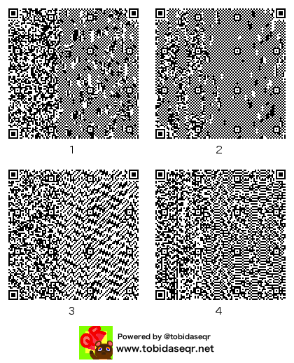 とびだせどうぶつの森 マイデザイン QRコード「なつめのふく」