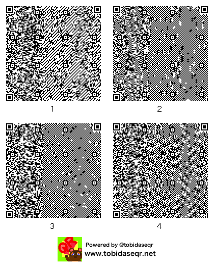 とびだせどうぶつの森 マイデザイン QRコード「セーラーふく」