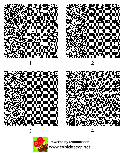 とびだせどうぶつの森 マイデザイン QRコード「ななみ(コスプレ)」