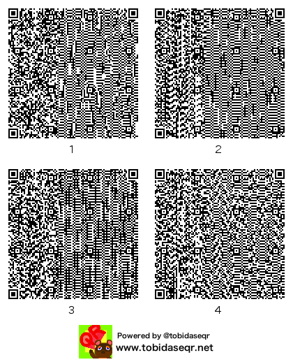 とびだせどうぶつの森 マイデザイン QRコード「クリス(ディスウォ)」