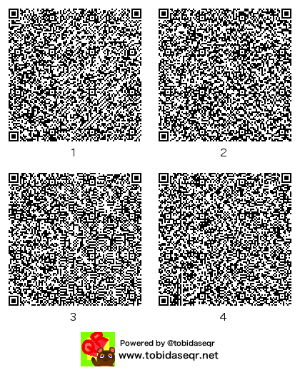 とびだせどうぶつの森 マイデザイン QRコード「フラン」