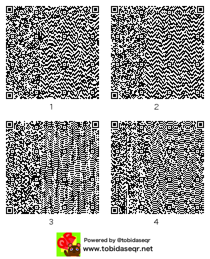 とびだせどうぶつの森 マイデザイン QRコード「RJなふく(しさく)」