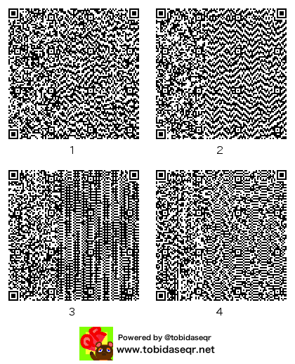とびだせどうぶつの森 マイデザイン QRコード「「ちとせ」さんのふく」