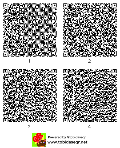 とびだせどうぶつの森 マイデザイン QRコード「朝倉涼子」