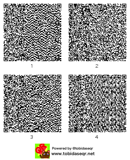 とびだせどうぶつの森 マイデザイン QRコード「キョン」