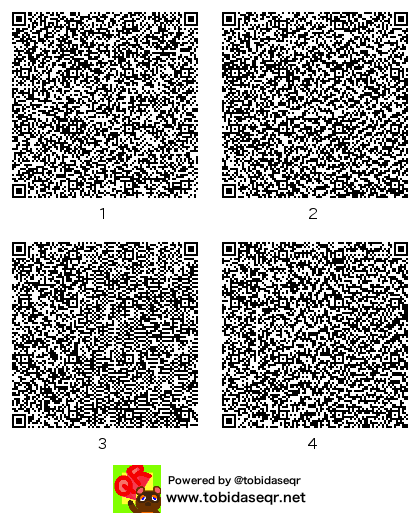 とびだせどうぶつの森 マイデザイン QRコード「やくもゆかり」