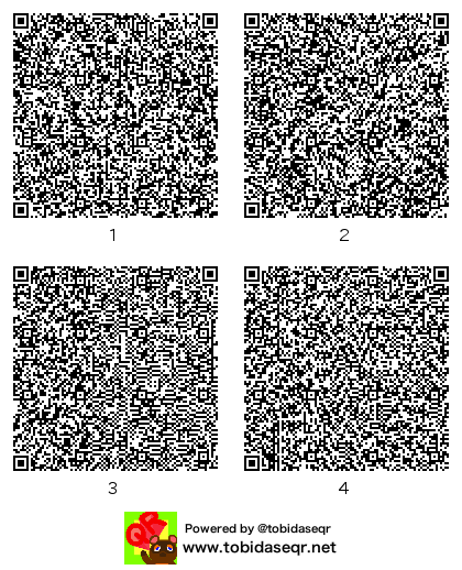 とびだせどうぶつの森 マイデザイン QRコード「アリス・マーガトロイド」