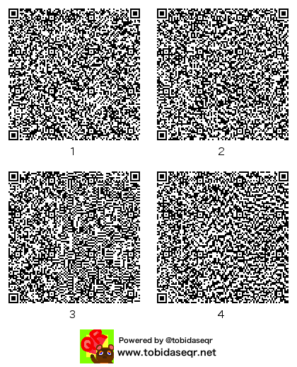 とびだせどうぶつの森 マイデザイン QRコード「パチュリー・ノーレッジ」