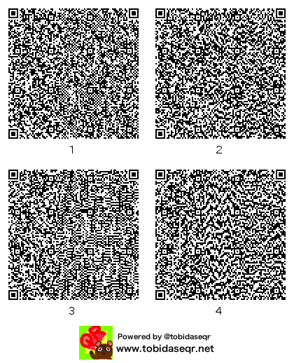 とびだせどうぶつの森 マイデザイン QRコード「インセクターはが」