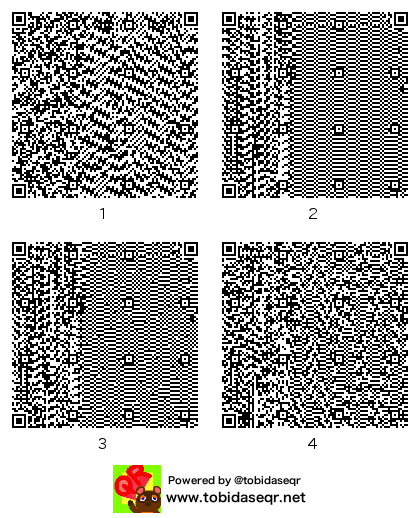 とびだせどうぶつの森 マイデザイン QRコード「べビードール」