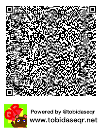 とびだせどうぶつの森 マイデザイン QRコード「ガラスふうかいだんR」