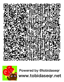 とびだせどうぶつの森 マイデザイン QRコード「ガラスふうタイル」