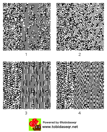 とびだせどうぶつの森 マイデザイン QRコード「ほしたんパンツ」