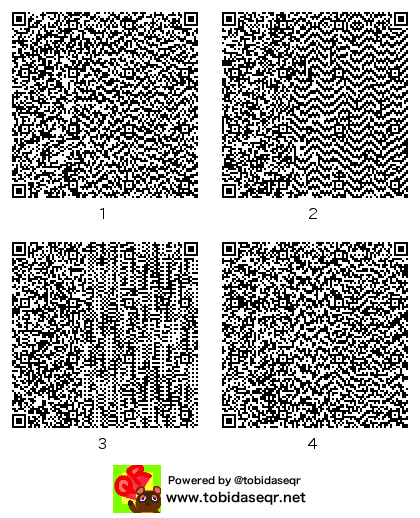 とびだせどうぶつの森 マイデザイン QRコード「さくらのひめふく」