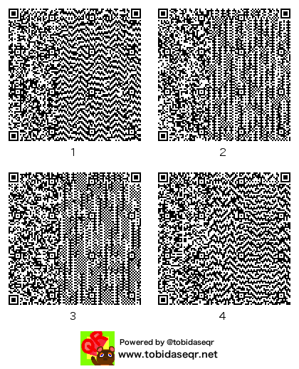 とびだせどうぶつの森 マイデザイン QRコード「T.M.Rほっとりみっと」
